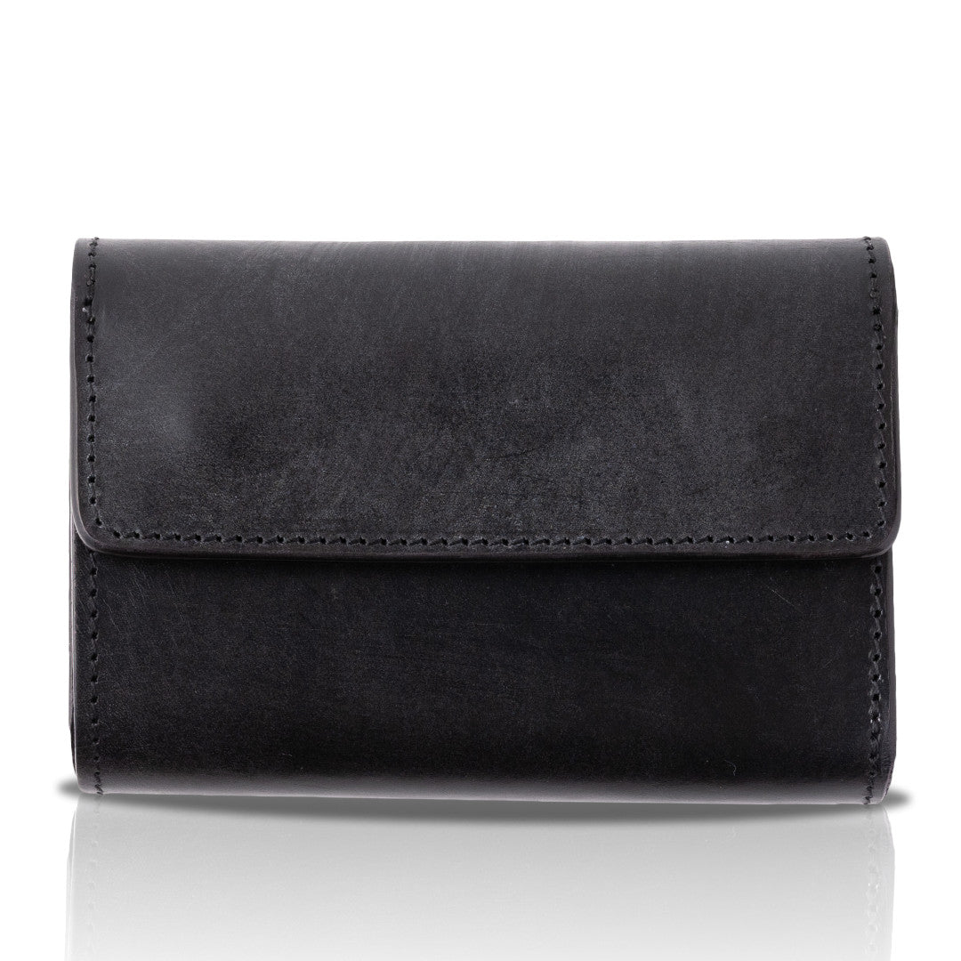 三つ折り財布 U.K.サドルレザー ENW00056AB – ARTBROWN 革小物ベルトの店