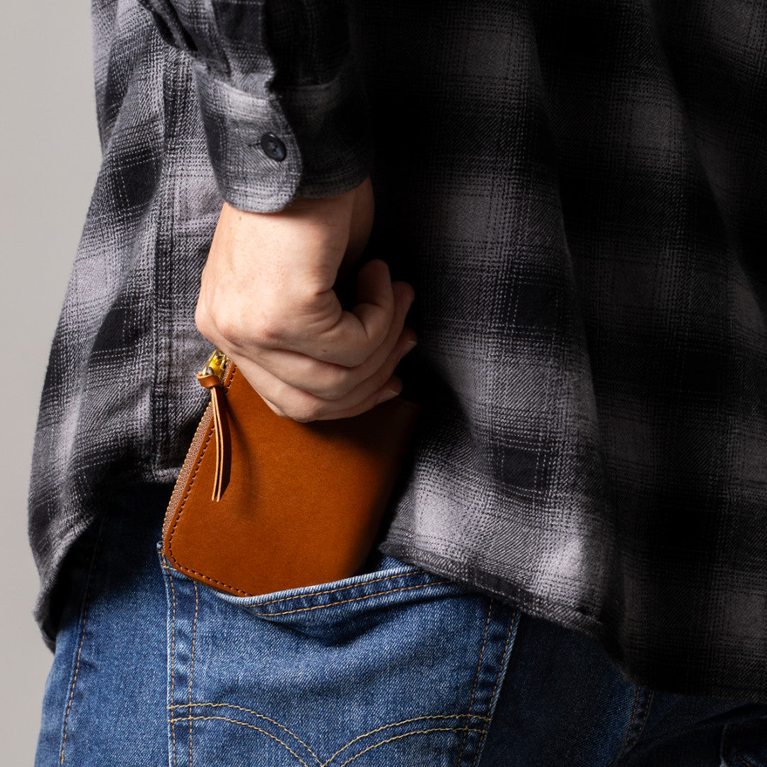 L字ファスナーミニ財布 ブッテーロ GGW00146AB