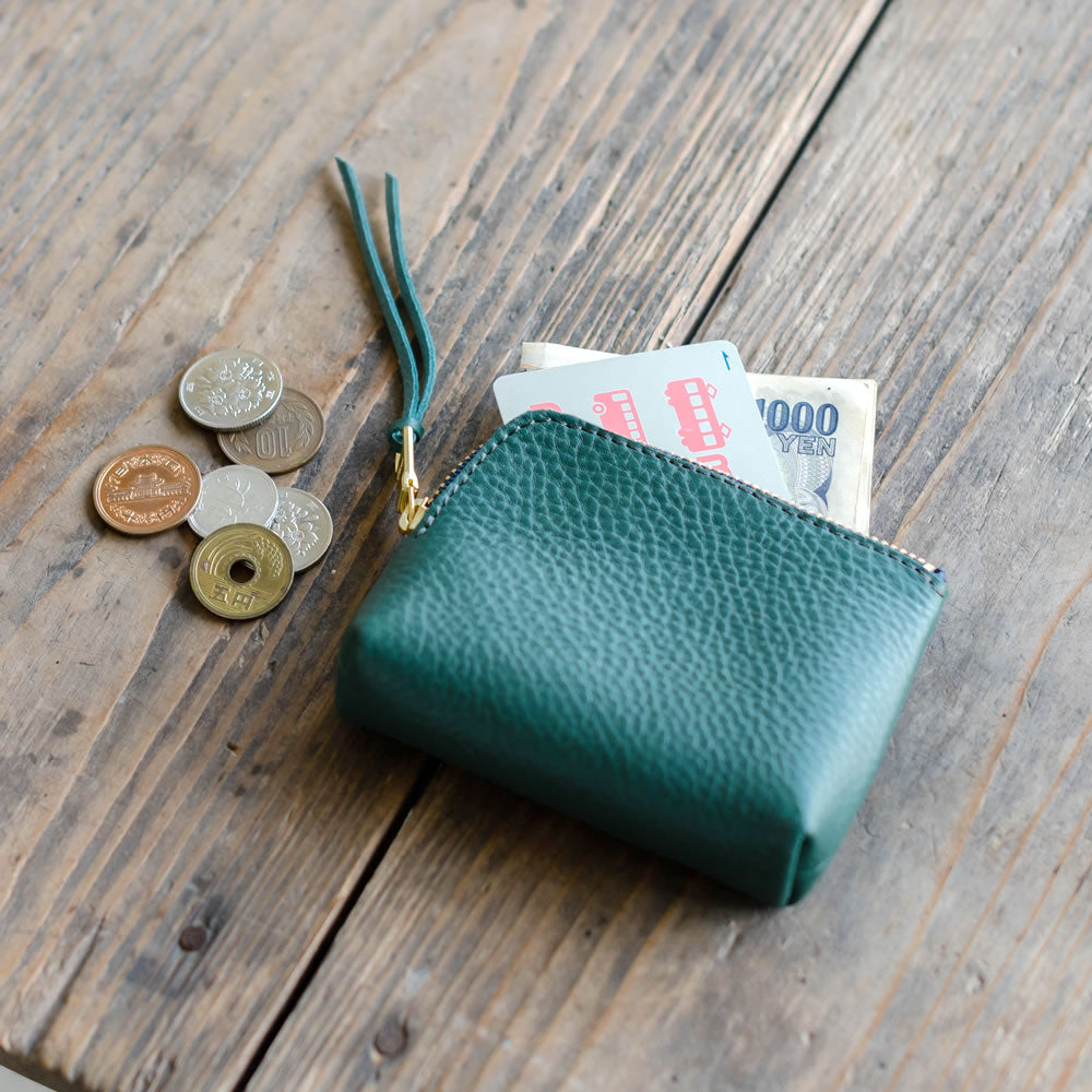 L字ファスナーポーチM イタリアンレザー アリゾナ KGF00041DN