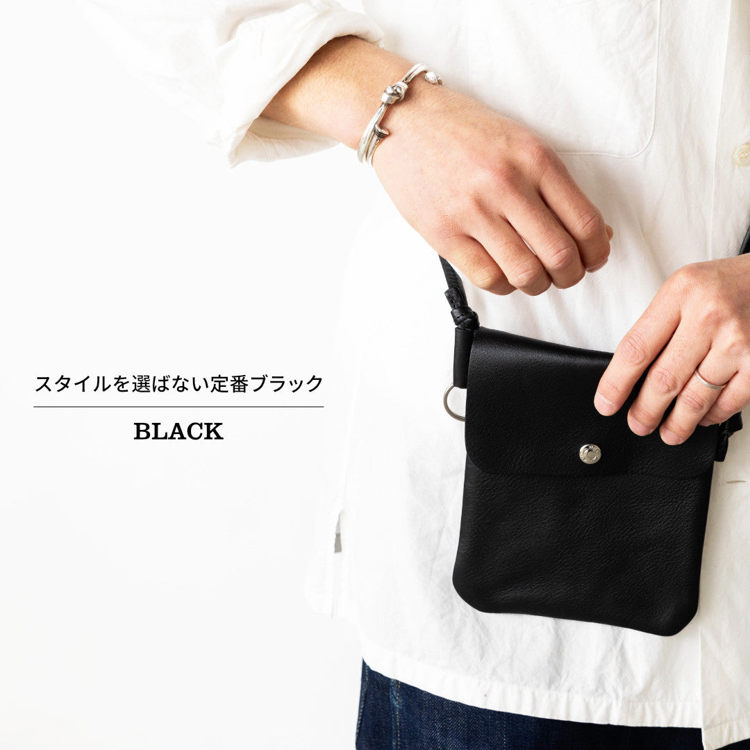 ミニショルダーバッグM 本革 日本製 アリゾナ KNC00070AB