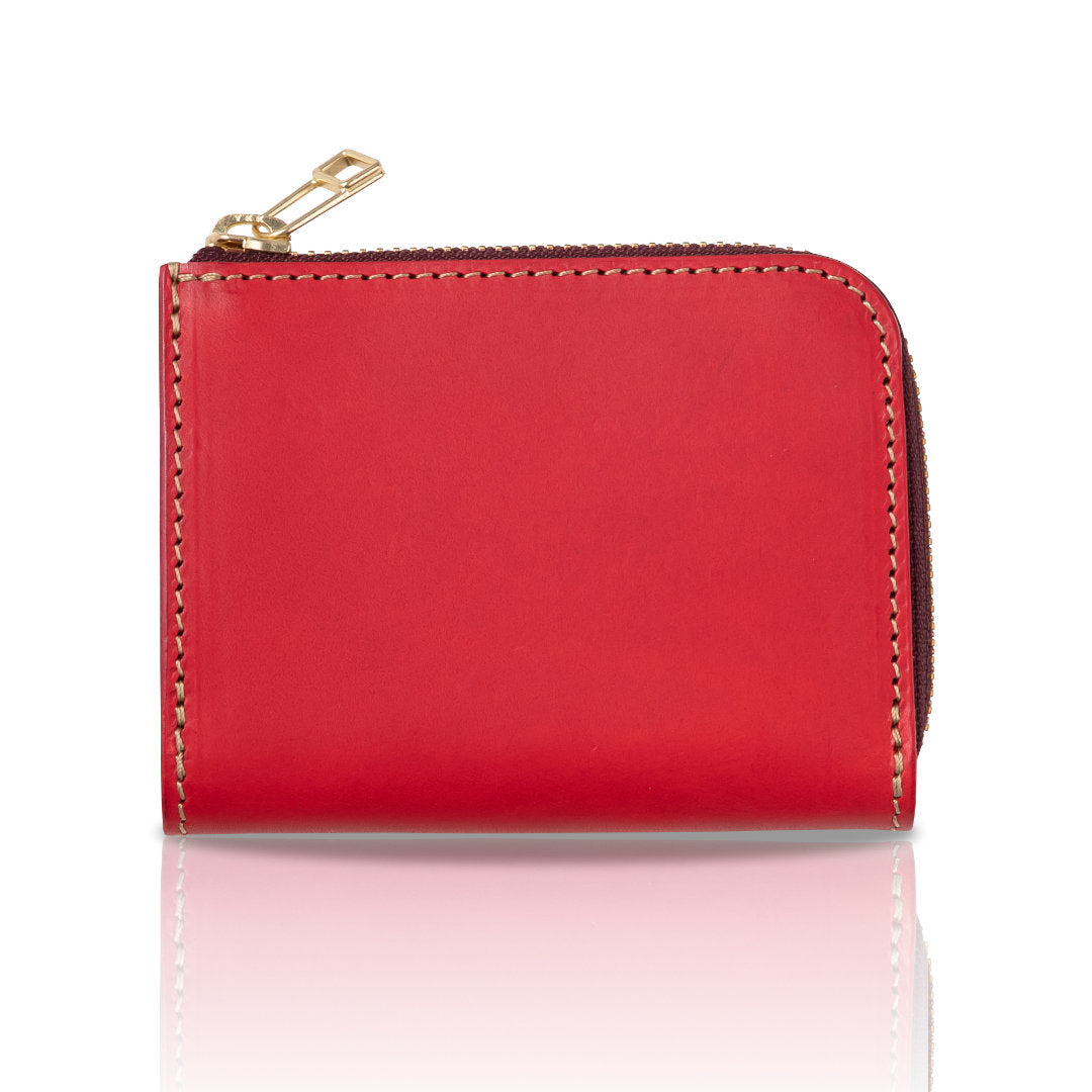 ミニ財布 L字ファスナー 名入れ LGW00010AB