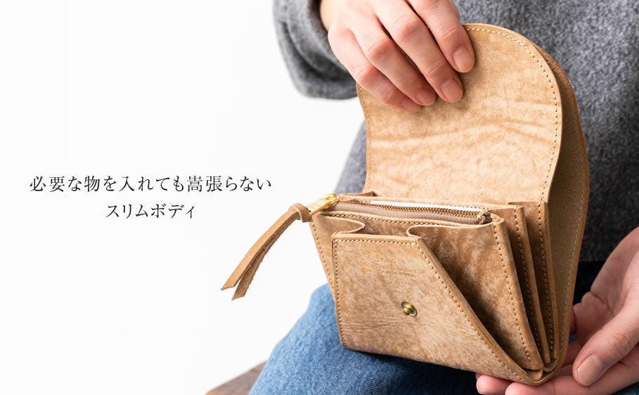 ミニ財布 本革 メールウォレットミディアム イタリアンレザー