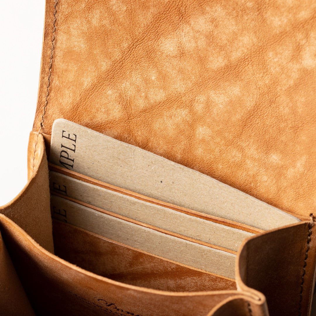 コンパクトアコーディオンサイフ イタリアンレザーセルバッジョ SGW00068DN