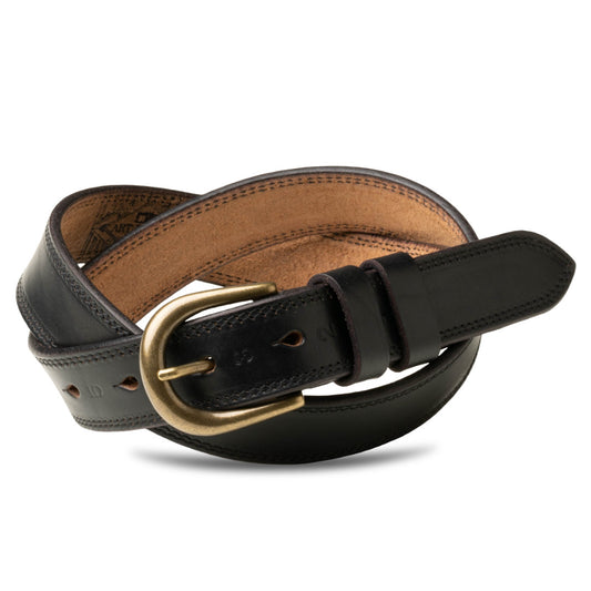 30mm幅ダブルステッチベルト 本革 日本製 クロムエクセル VAB30143AB