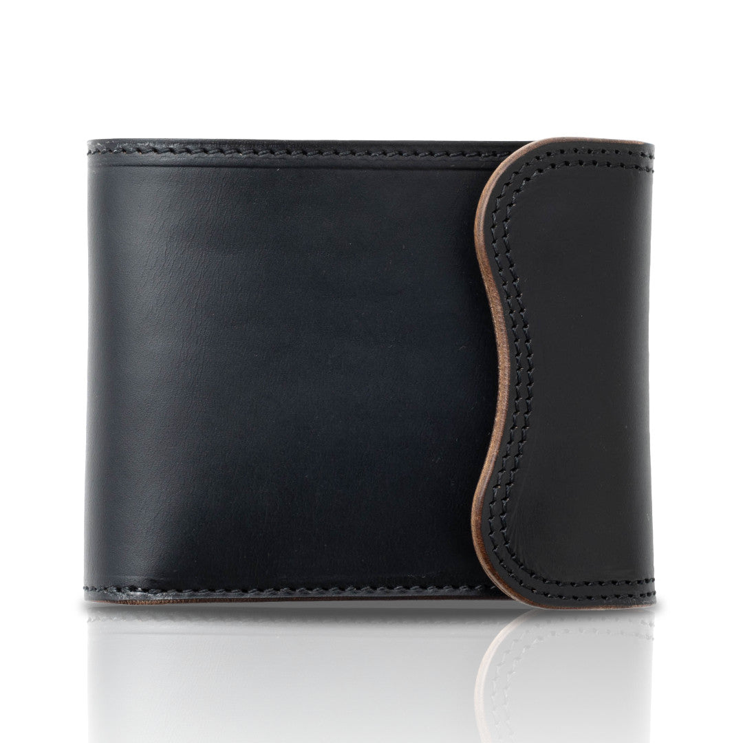 二つ折り財布 本革 クロムエクセル 蓋つき VGW00141AB