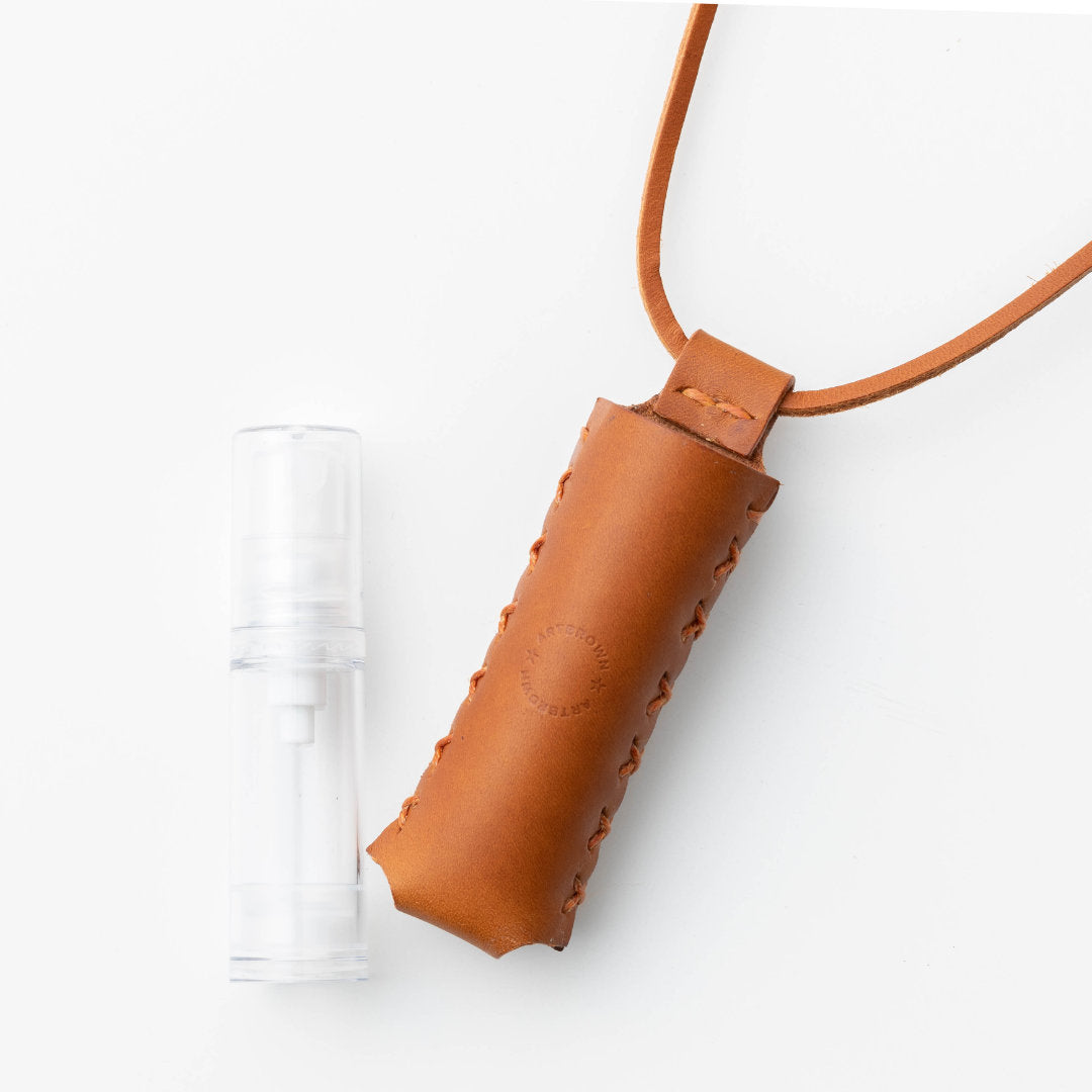 ボトルホルダー 革 5ml イタリアンレザーリスシオ