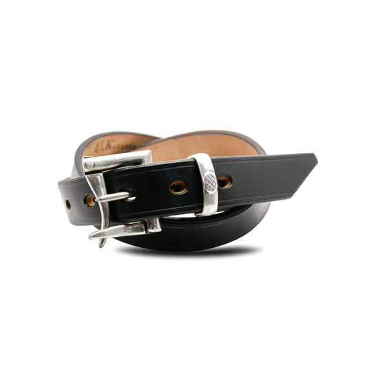 ベルト 33mm幅ファイヤーマンベルト U.K.サドルレザー EDB33002AB