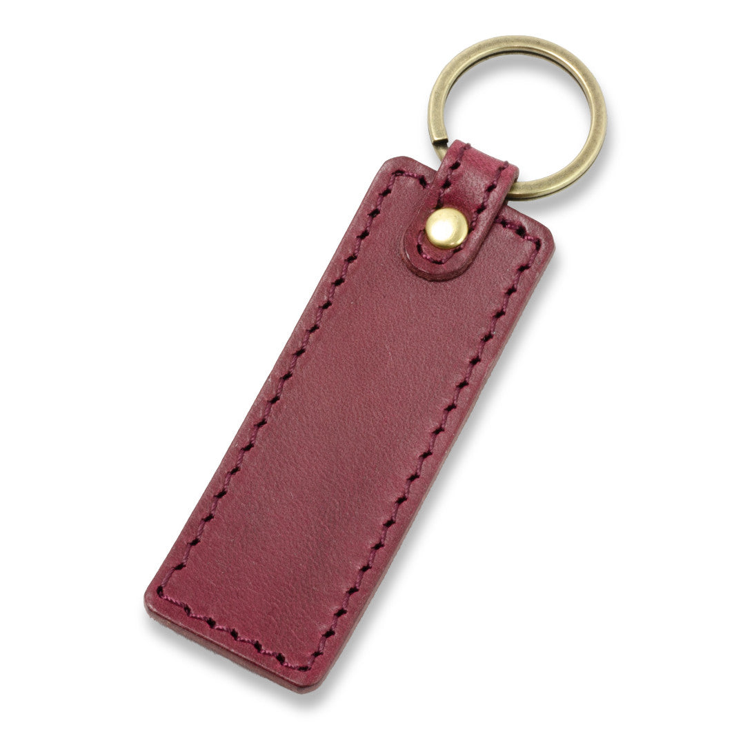 【在庫売切】ネームタグ キーホルダー 名入れ イタリアンレザーブッテーロ