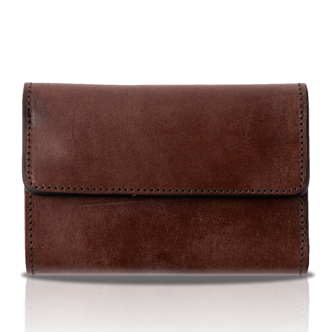 三つ折り財布 U.K.サドルレザー ENW00056AB