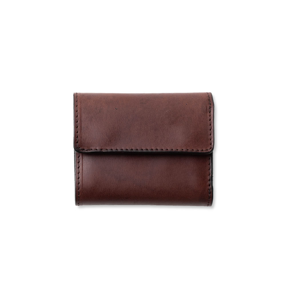 三つ折り財布 U.Kサドルレザー EAW00125AB