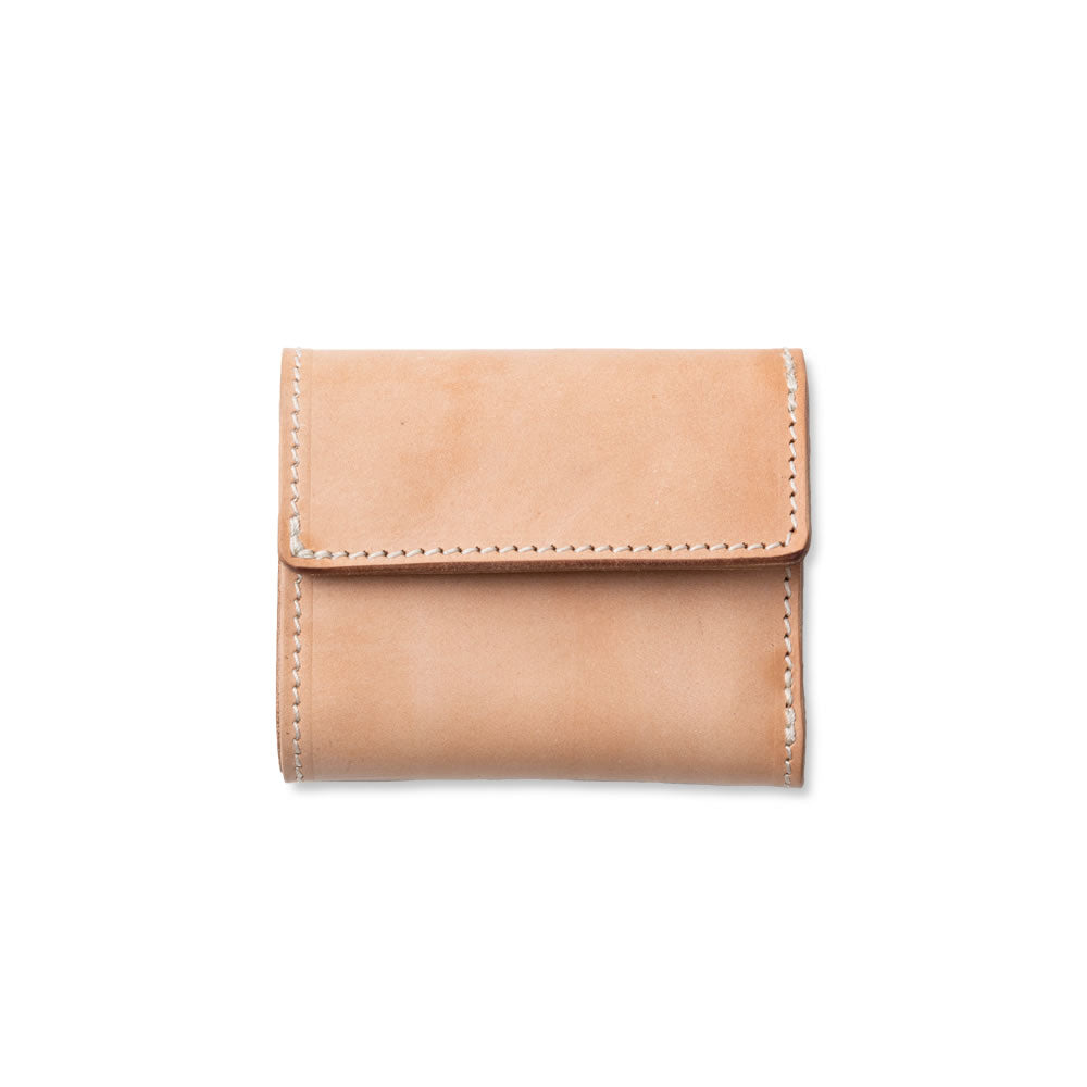 三つ折り財布 U.Kサドルレザー EAW00125AB