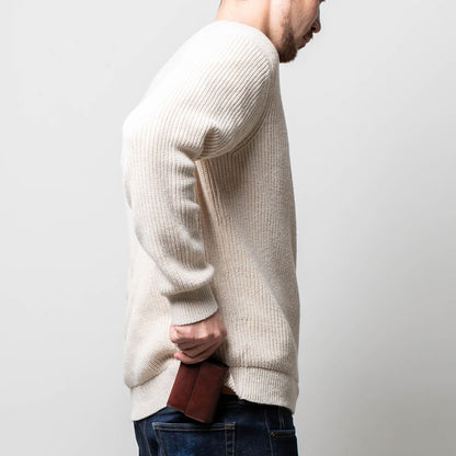 三つ折り財布 U.Kサドルレザー EAW00125AB