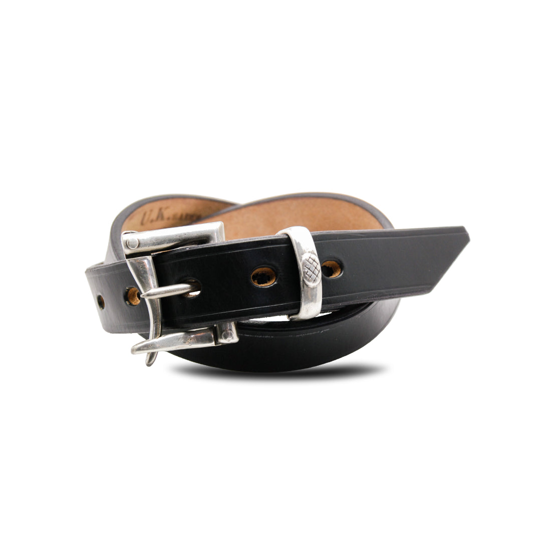 ベルト 33mm幅ファイヤーマンベルト U.K.サドルレザー EDB33002AB