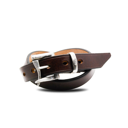 ベルト 33mm幅ファイヤーマンベルト U.K.サドルレザー EDB33002AB