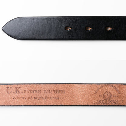 ベルト 35mm幅ハーネスベルト U.K.サドルレザー EDB35015AB