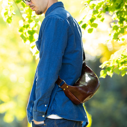 ボディバッグ U.Kサドルレザー EGC00038AB