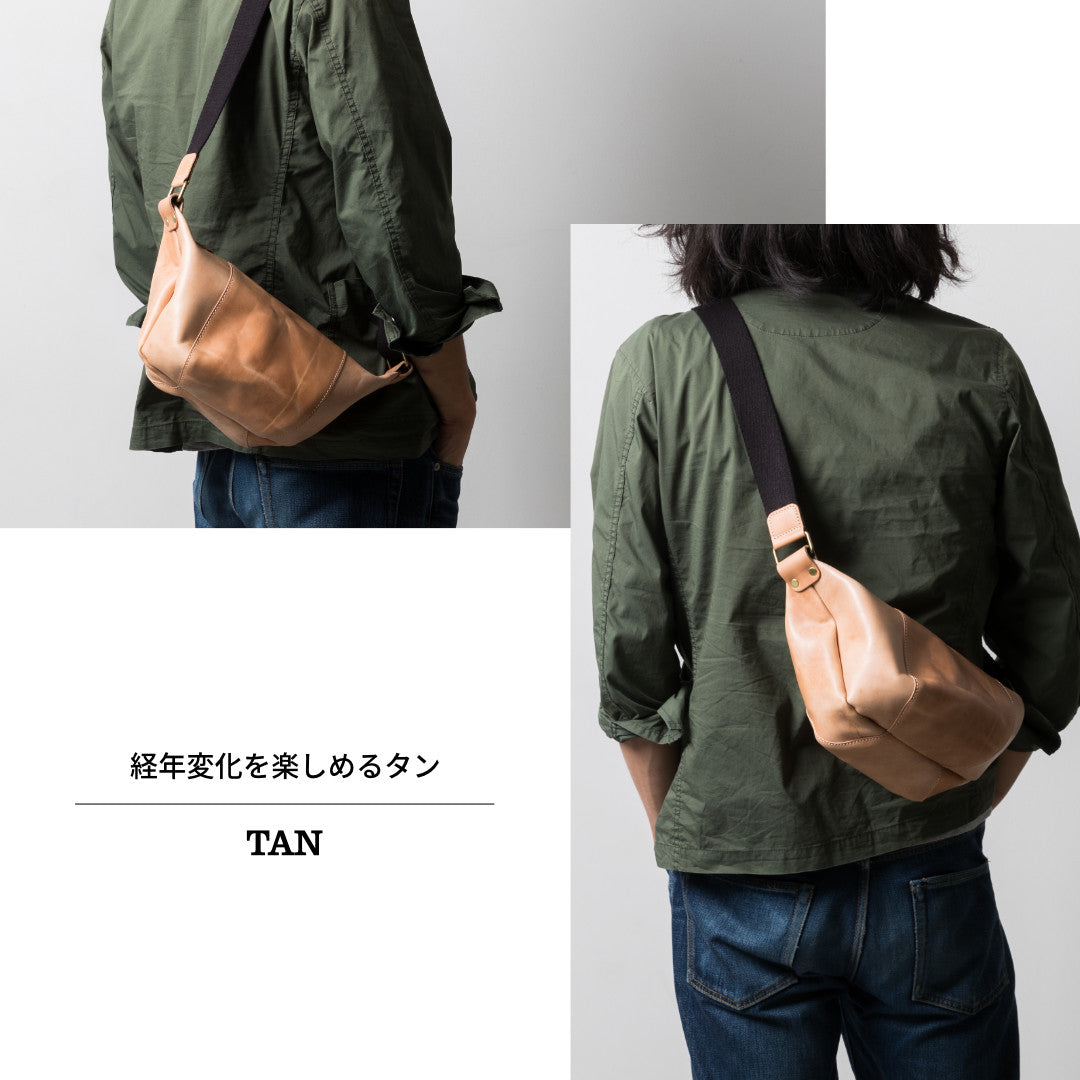 ボディバッグ U.Kサドルレザー EGC00038AB