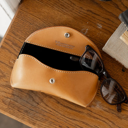 メガネケース 眼鏡ケース UKサドルレザー