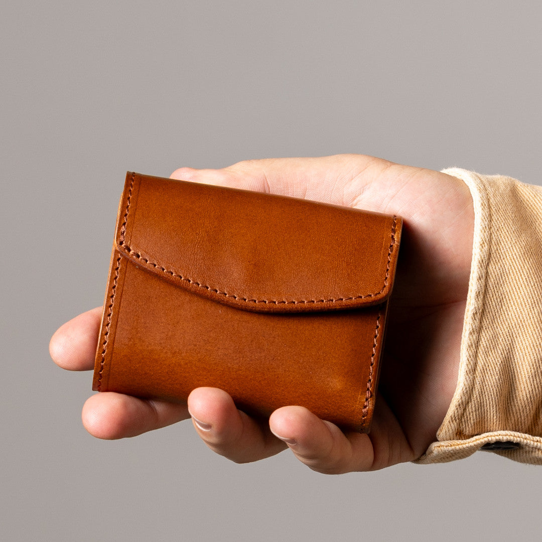 三つ折り財布 本革 日本製 ブッテーロ GGW00147AB