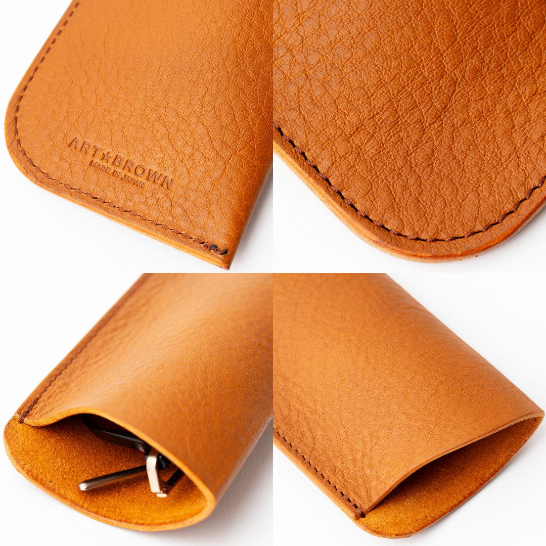 メガネケース 本革 日本製 アリゾナ KFF00214AB