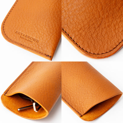 メガネケース 本革 日本製 アリゾナ KFF00214AB