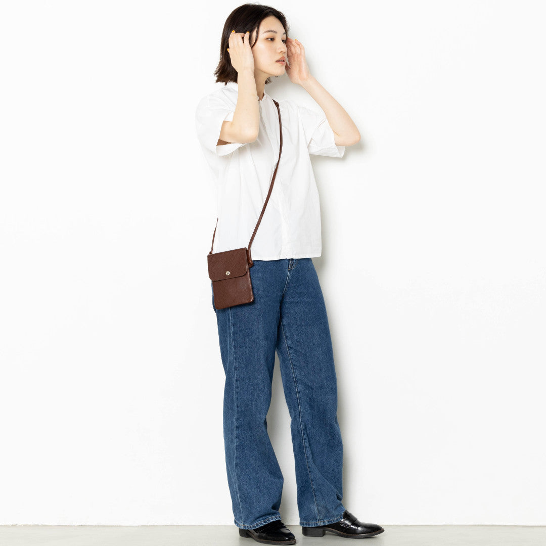 ミニショルダーバッグ KNC00057AB – ARTBROWN 革小物ベルトの店