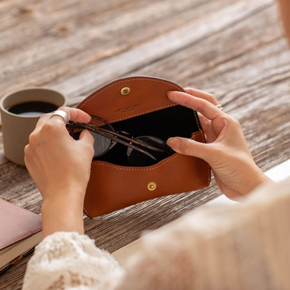 メガネケース 眼鏡ケース 革 名入れ LGF00001AB