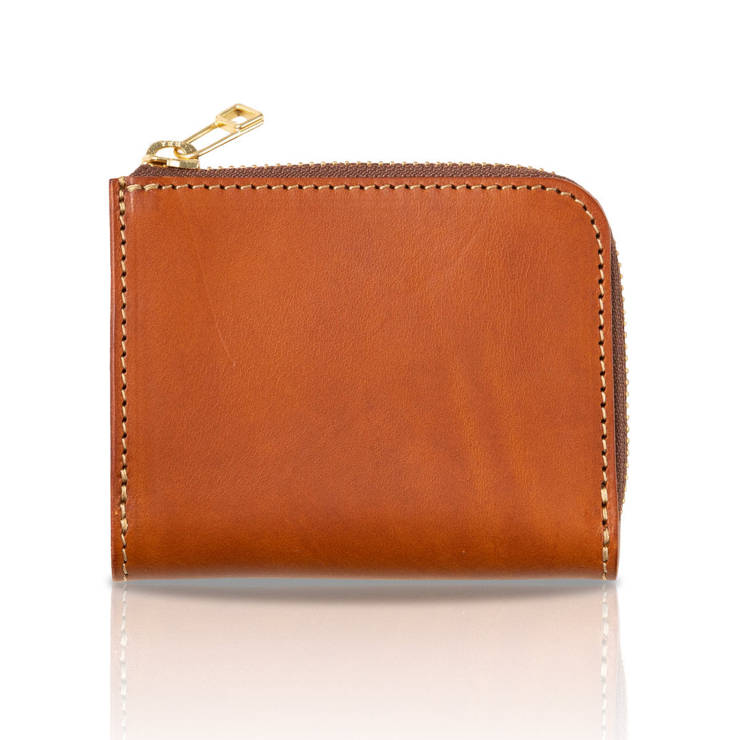 ミニ財布 L字ファスナー 名入れ LGW00010AB