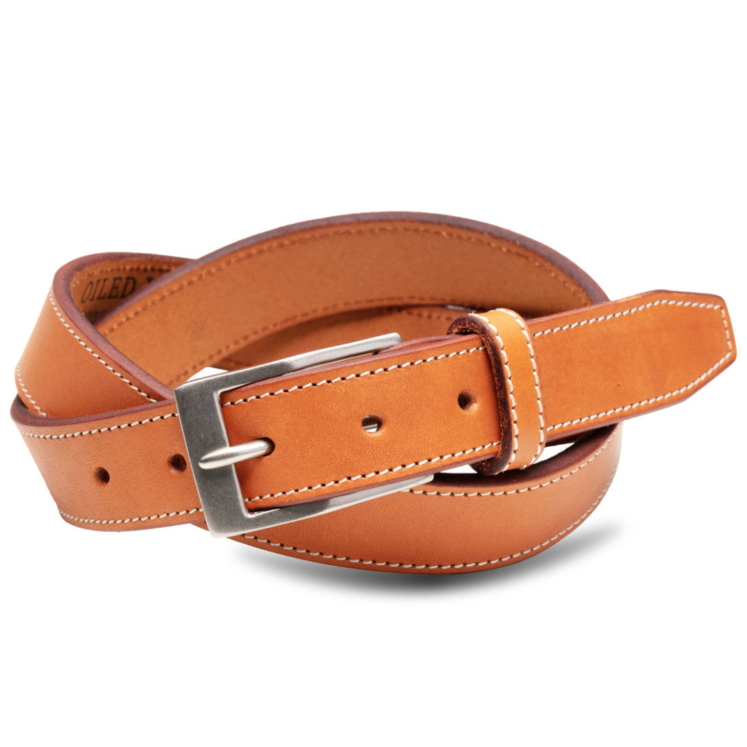 ベルト 30mm幅ナローベルト オイルドレザー ODB30001AB
