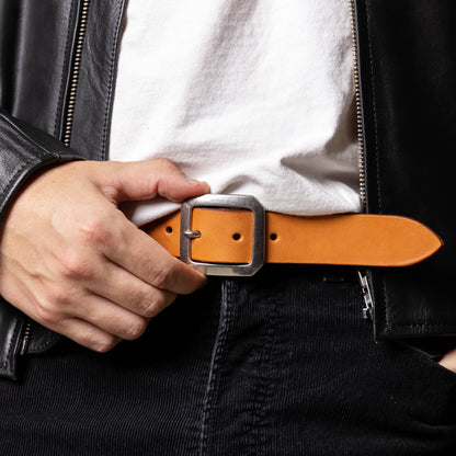 ベルト 35mm幅ギャリソンベルト オイルドレザー ODB35028AB