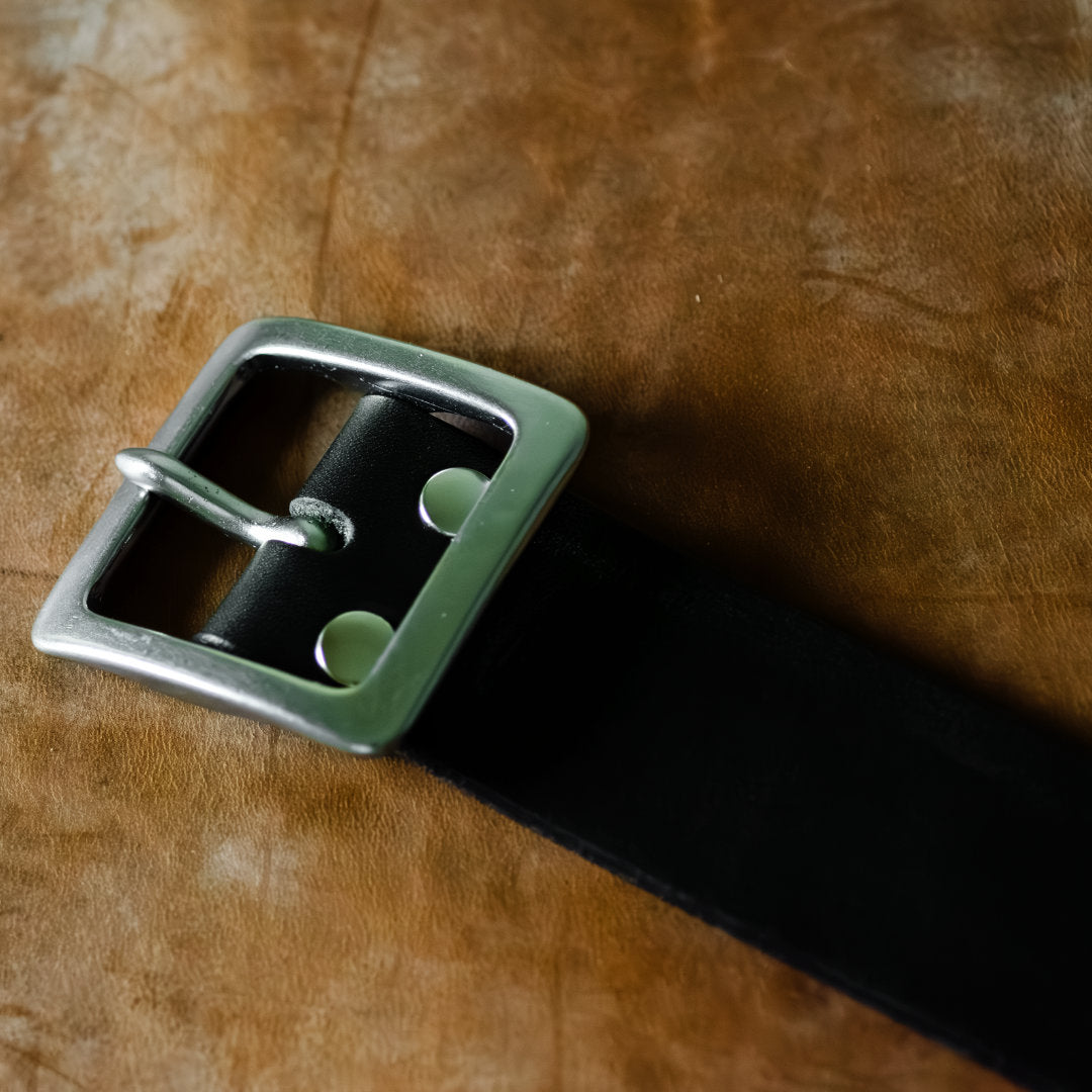 ベルト 40mm幅ギャリソンベルト オイルドレザー ODB40039AB