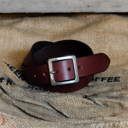 ベルト 40mm幅ギャリソンベルト オイルドレザー ODB40039AB