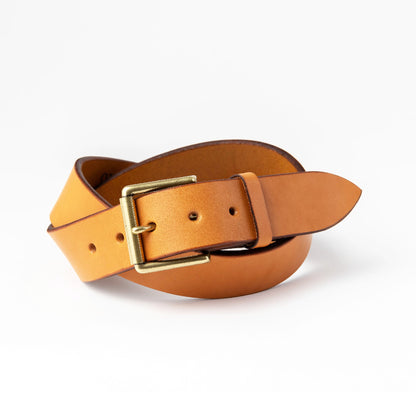 ベルト 40mm幅ハーネスベルト オイルドレザー OGB40036AB