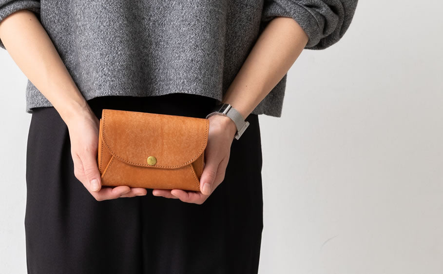 ミニ財布 本革 メールウォレットミディアム イタリアンレザー SGW00053DN