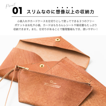 長財布 エンベロープウォレット セルバッジョ SGW00059DN