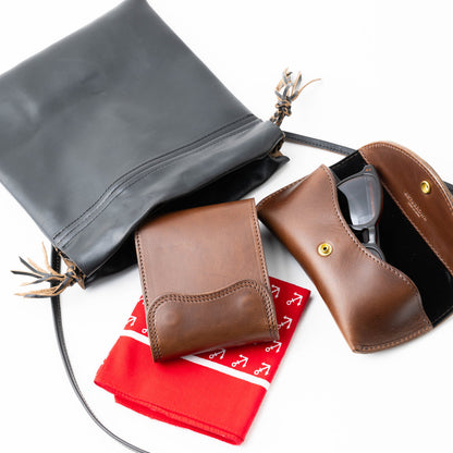 巾着バック 本革 日本製 クロムエクセル VGC00066AB