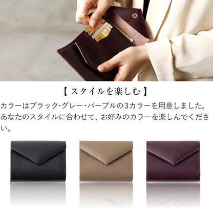ブッテーロ レターウォレットミディアム 折り財布 レディース GNW00084DN