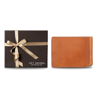 薄型マネークリップ 本革 イタリアンレザーリスシオ LGW00013AB