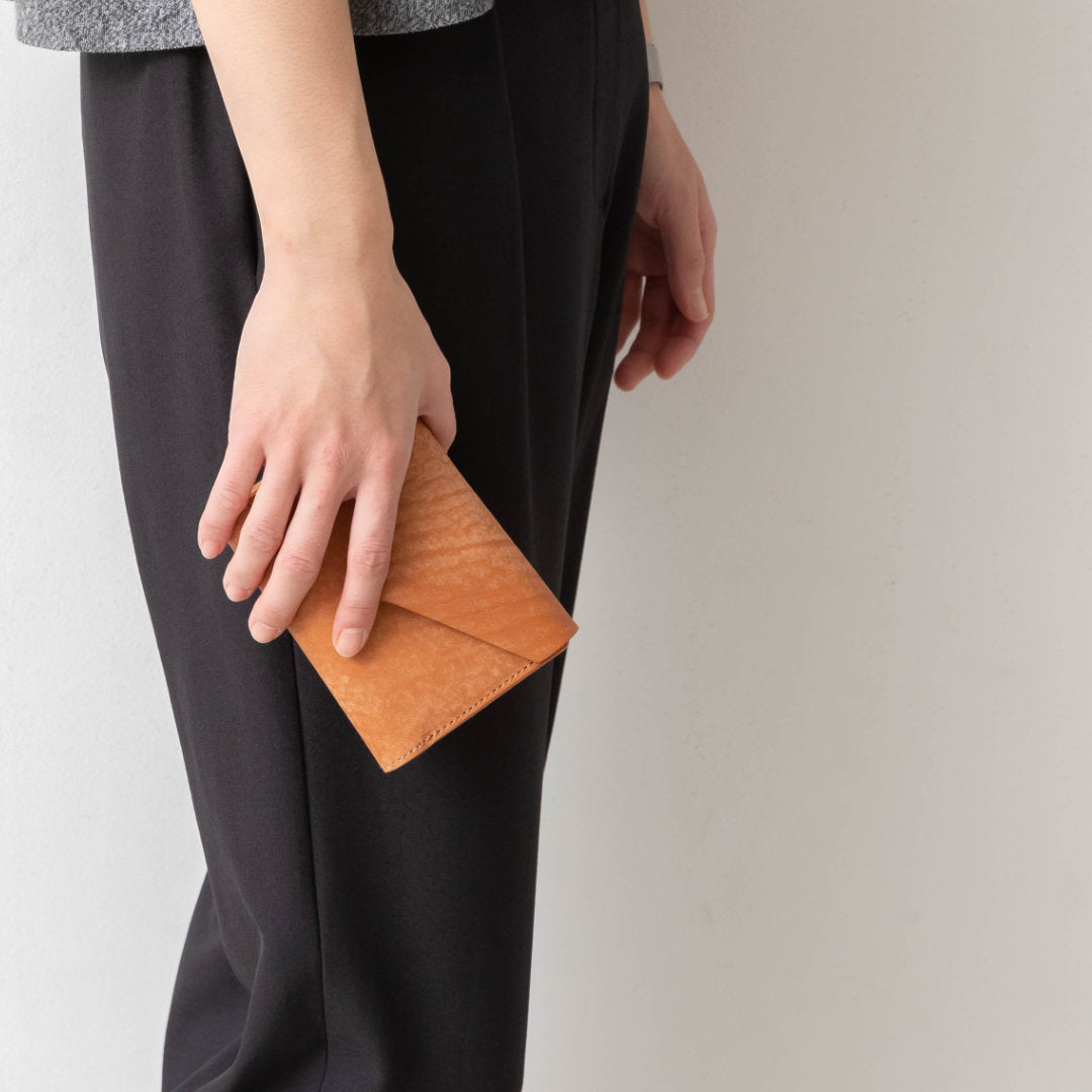 レターウォレットミディアム イタリアンレザー セルバッジョ SGW00061DN