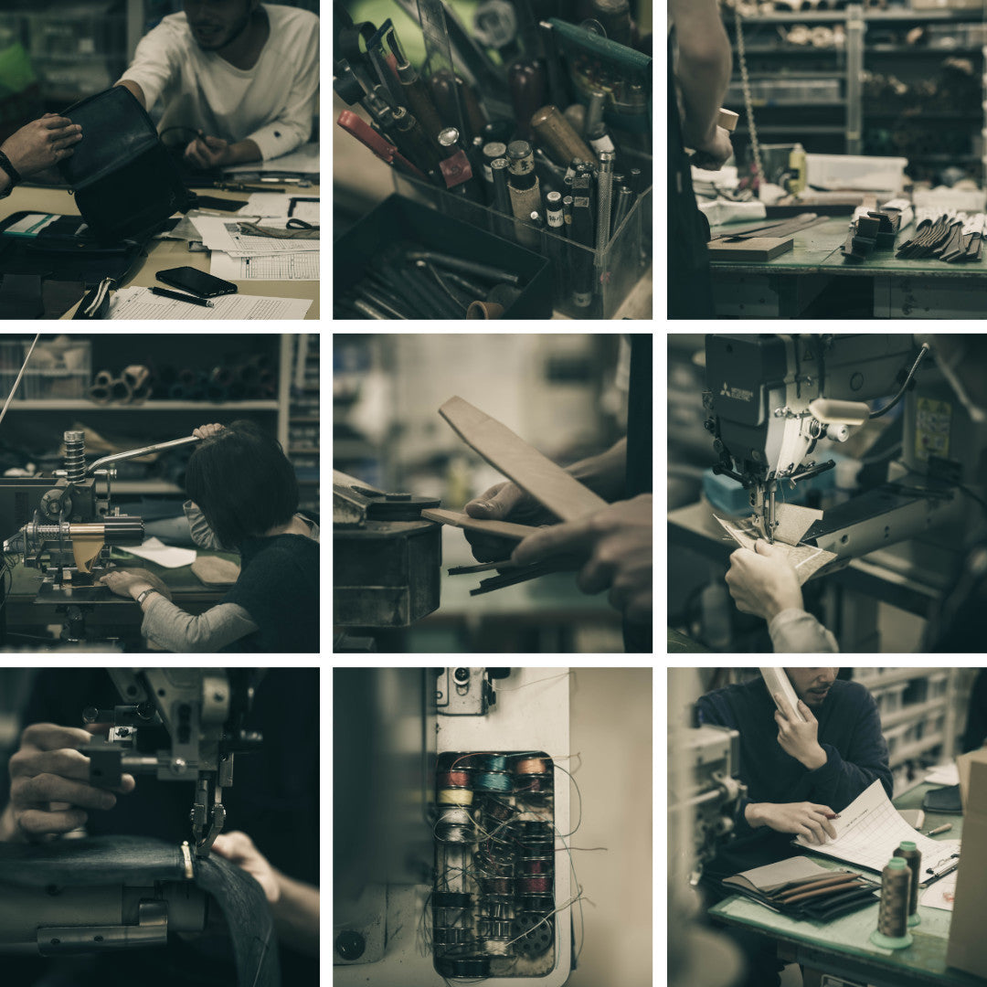 ベルト 40mm幅ハーネスベルト オイルドレザー OGB40036AB